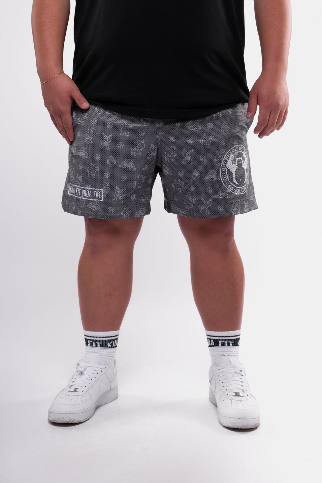 Beefy Beast Signature 5.5" Mesh Shorts